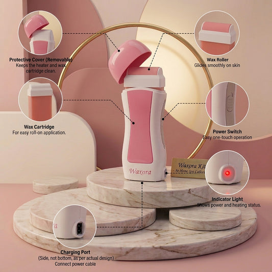 Waxora Roll-On Waxing Kit™